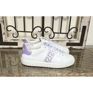 Versace Barocco Greca Jacquard Sneaker Size US 8/EU 41 Made In Italy